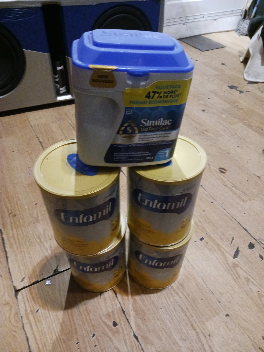 Similac and Enfamil Baby Formula Assortment