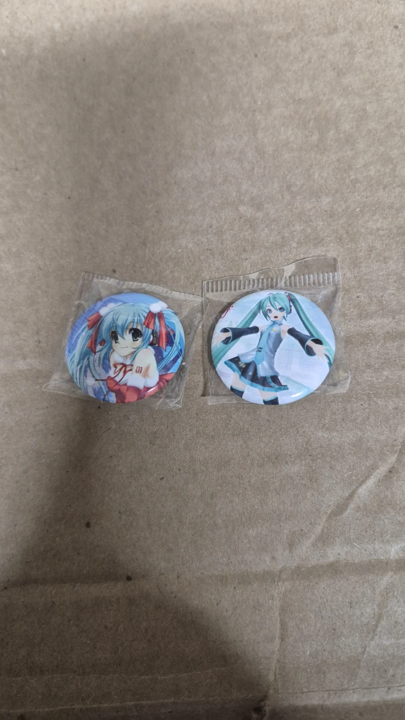 Hatsune Miku Pinback Buttons