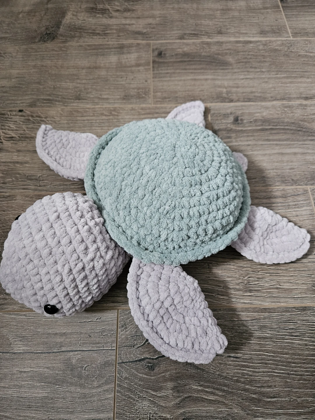 Hamdmade Crochet Amigurumi Medium Sea Turtle Plushie - photo 2