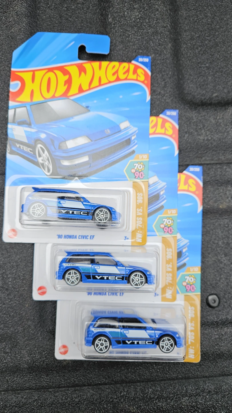 Hot Wheels '90 Honda Civic EF Diecast Car