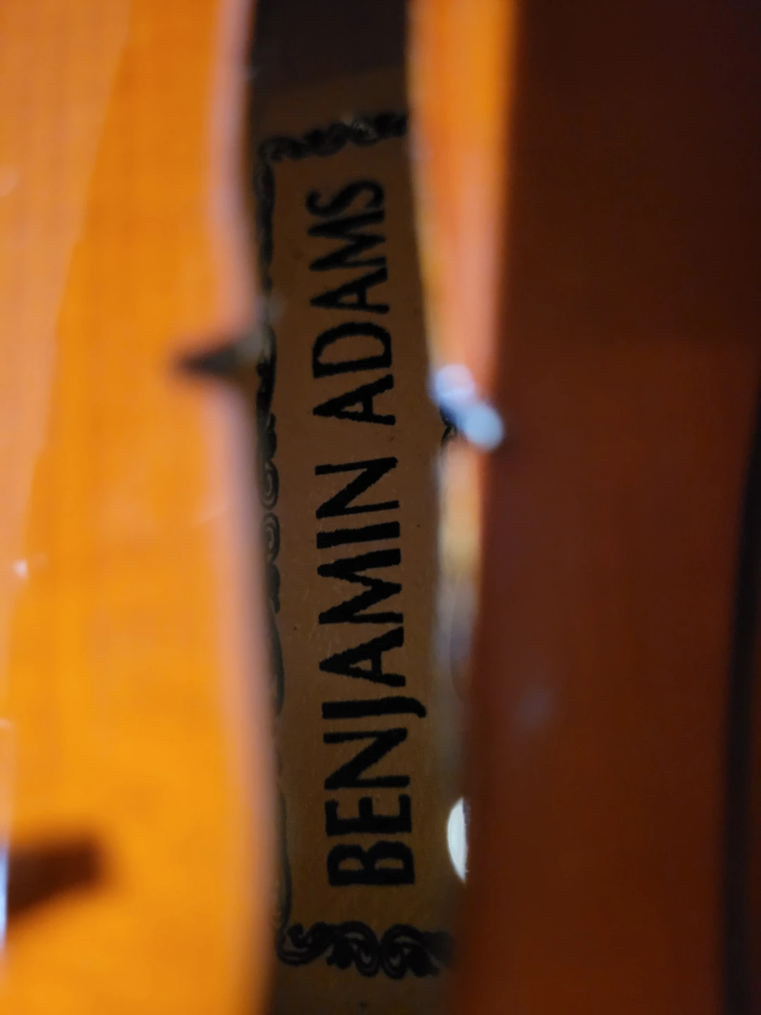 Full 4/4 Benjamin Adams Violin with Case and Bow - photo 3