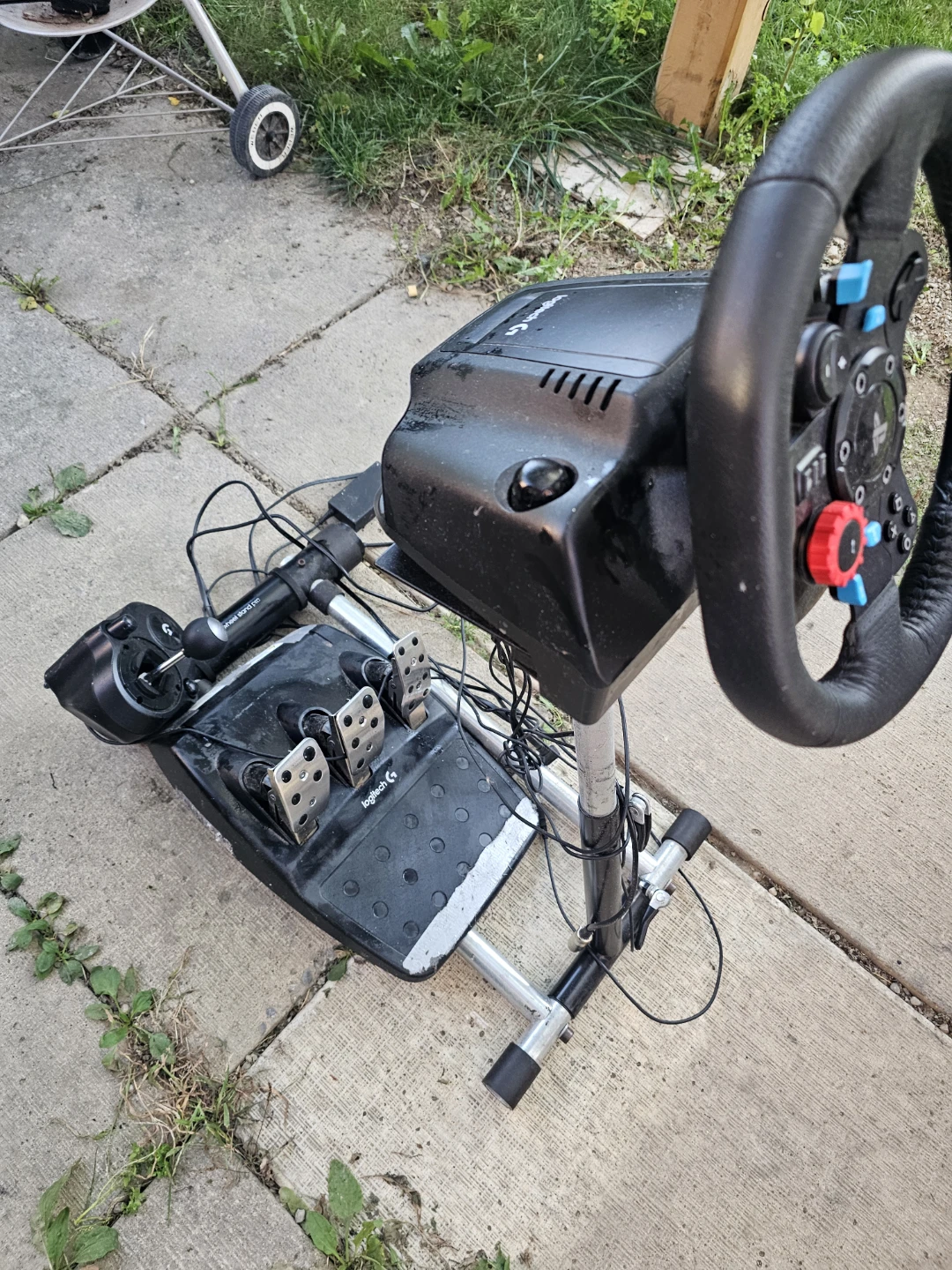 Logitech G Driving Force Wheel, Pedals and Stand - photo 2