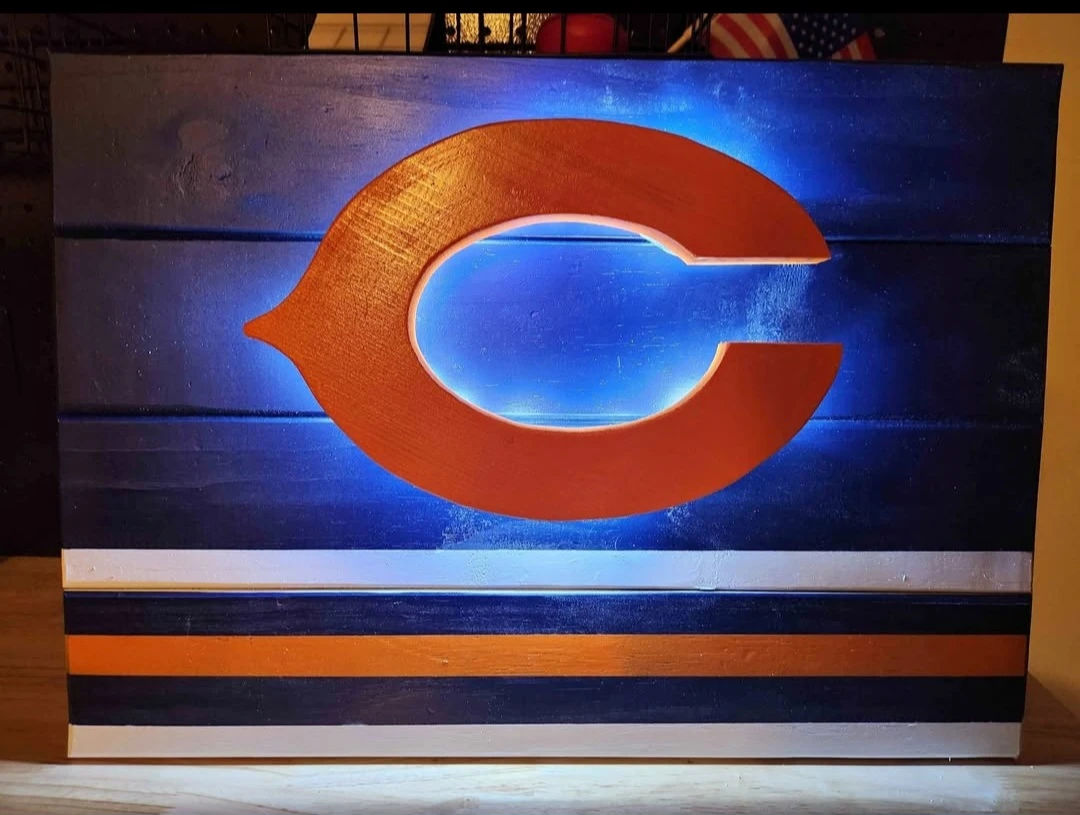 Chicago Bears Sign - photo 5