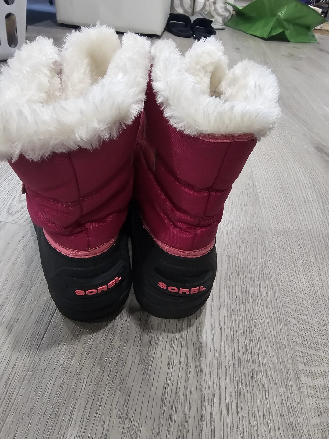 Kids Size 12 - Sorel Insulated Pink Winter Boots - photo 3