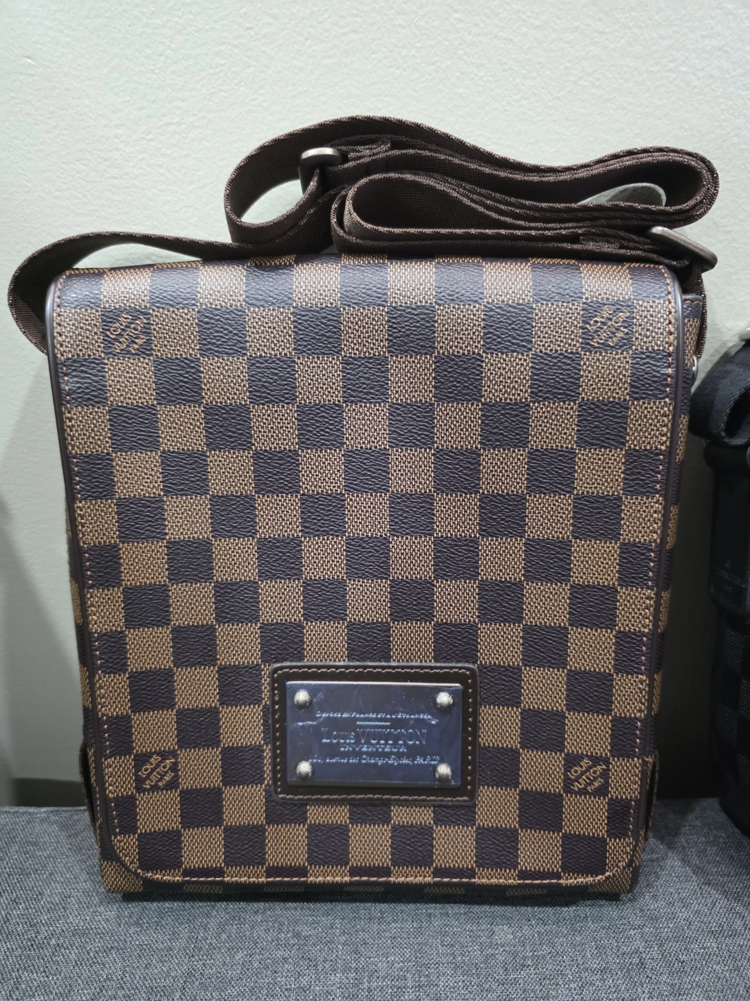 Damier Ebene Messenger Bag
