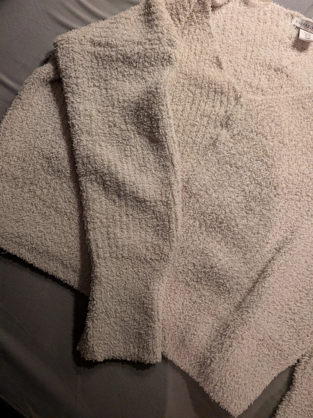 Sincerely Jules Fuzzy V-Neck Sweater - photo 3