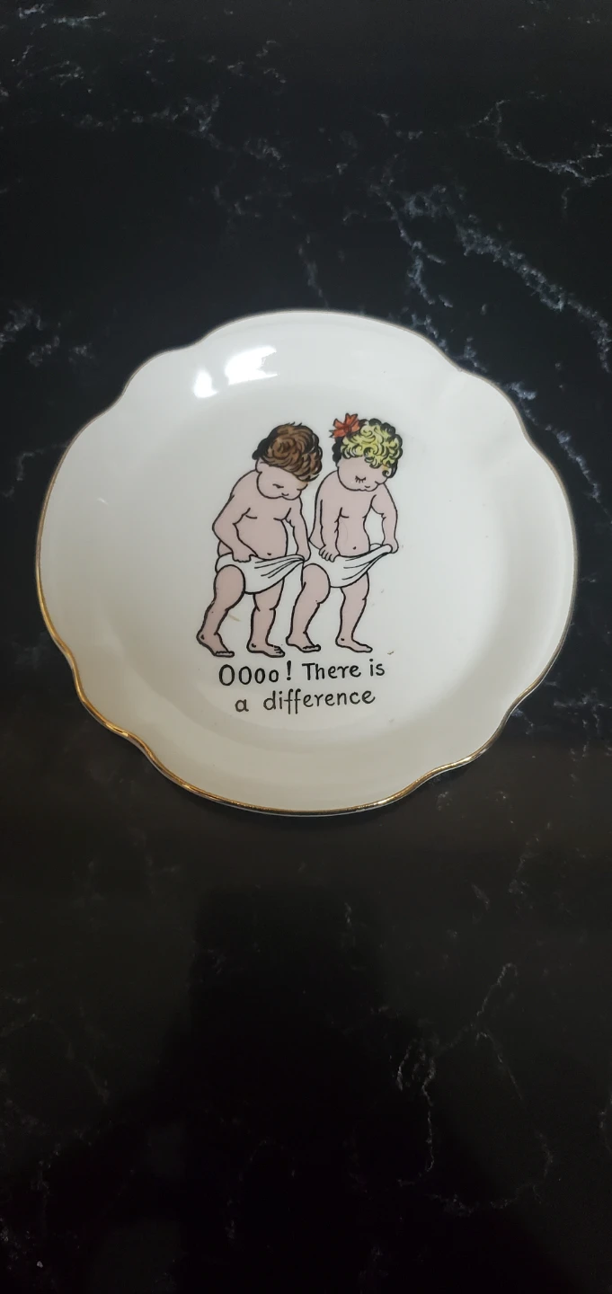 Vintage novelty ceramic dish 🏈🏈🏈