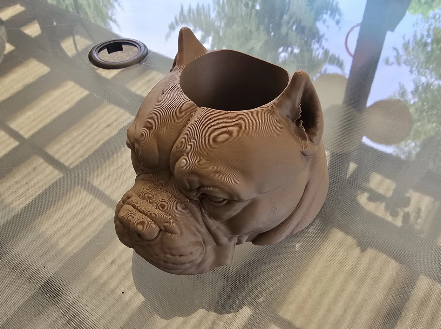 Bulldog Pen Holder, Cute Dog Desk Organizer, - photo 4