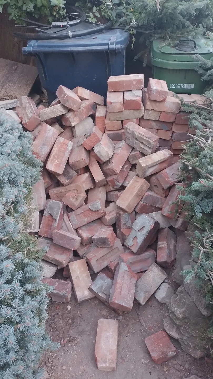 Red Clay Bricks  ,50 dollars for everything