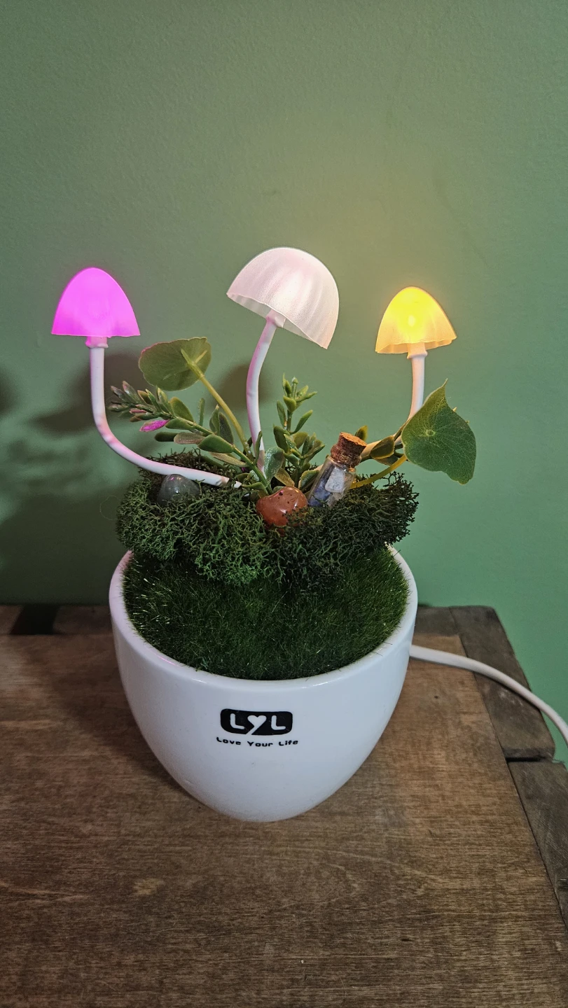 Mushroom night light - photo 2