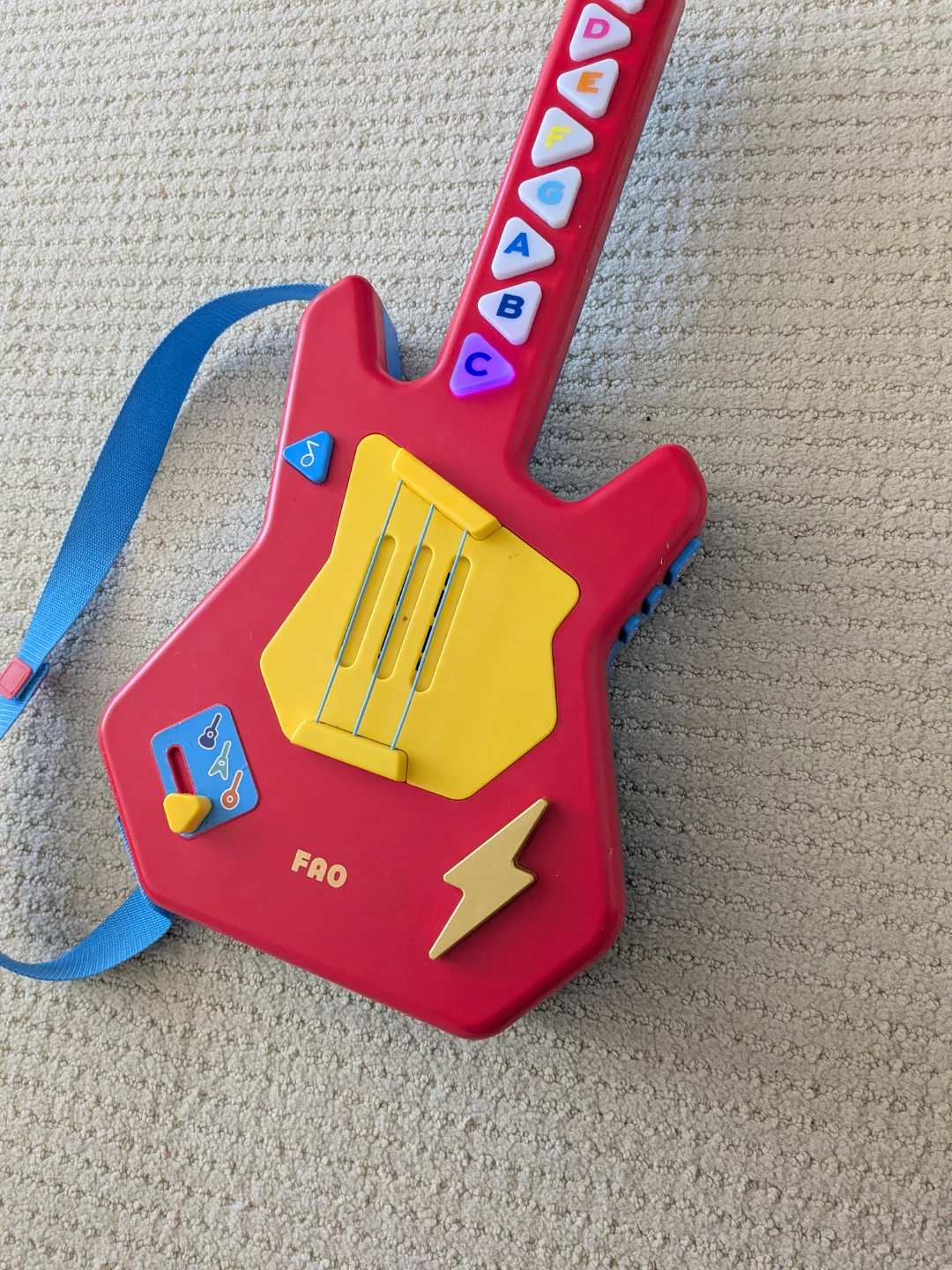 FAO Schwarz Toy Guitar