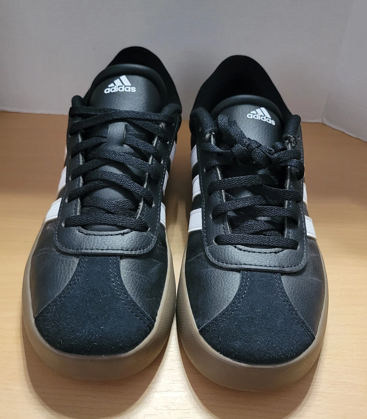 Adidas Sneakers Black and White Size 5 US - photo 4