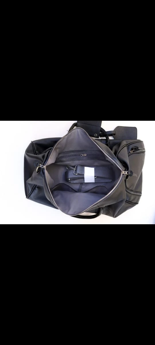 Genuine Leather Travel Duffel Bag - photo 2