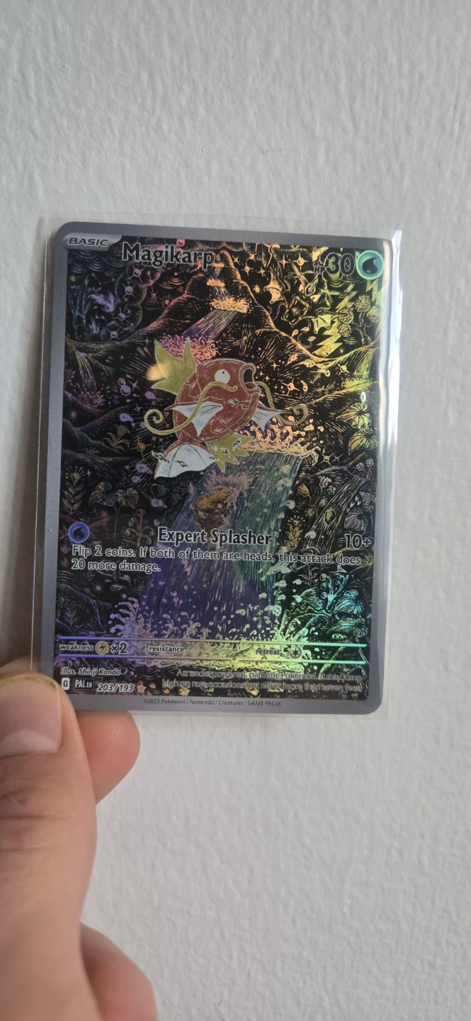 Magikarp 203/193 Paldea Evolved Illustration Rare Card - photo 2