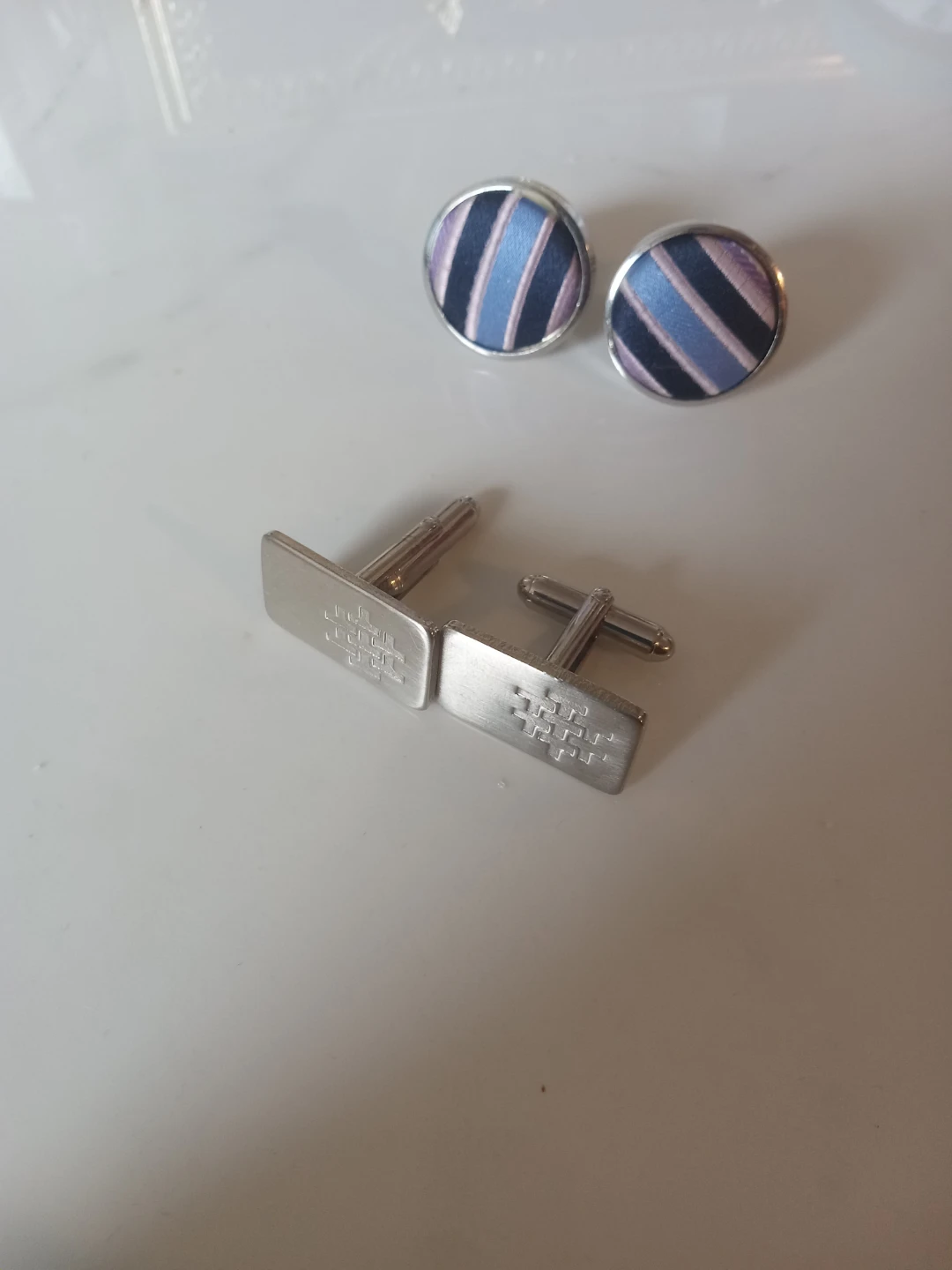 Two pairs of men's cufflinks - photo 3