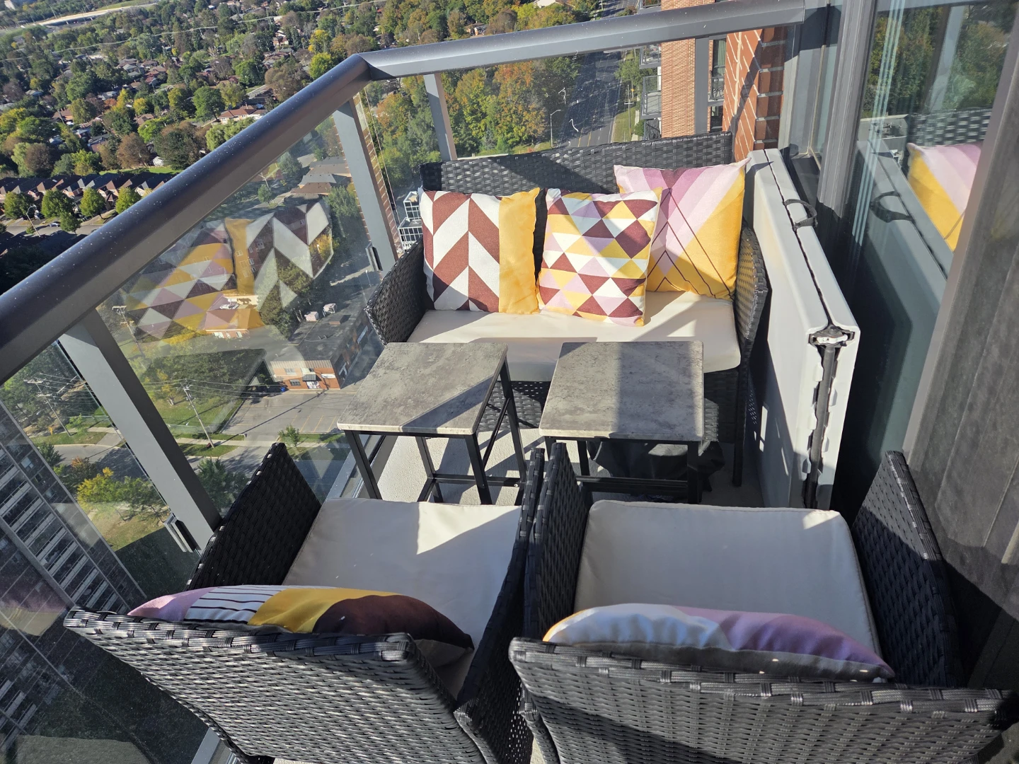 Wicker Patio Set with Cushions - photo 2