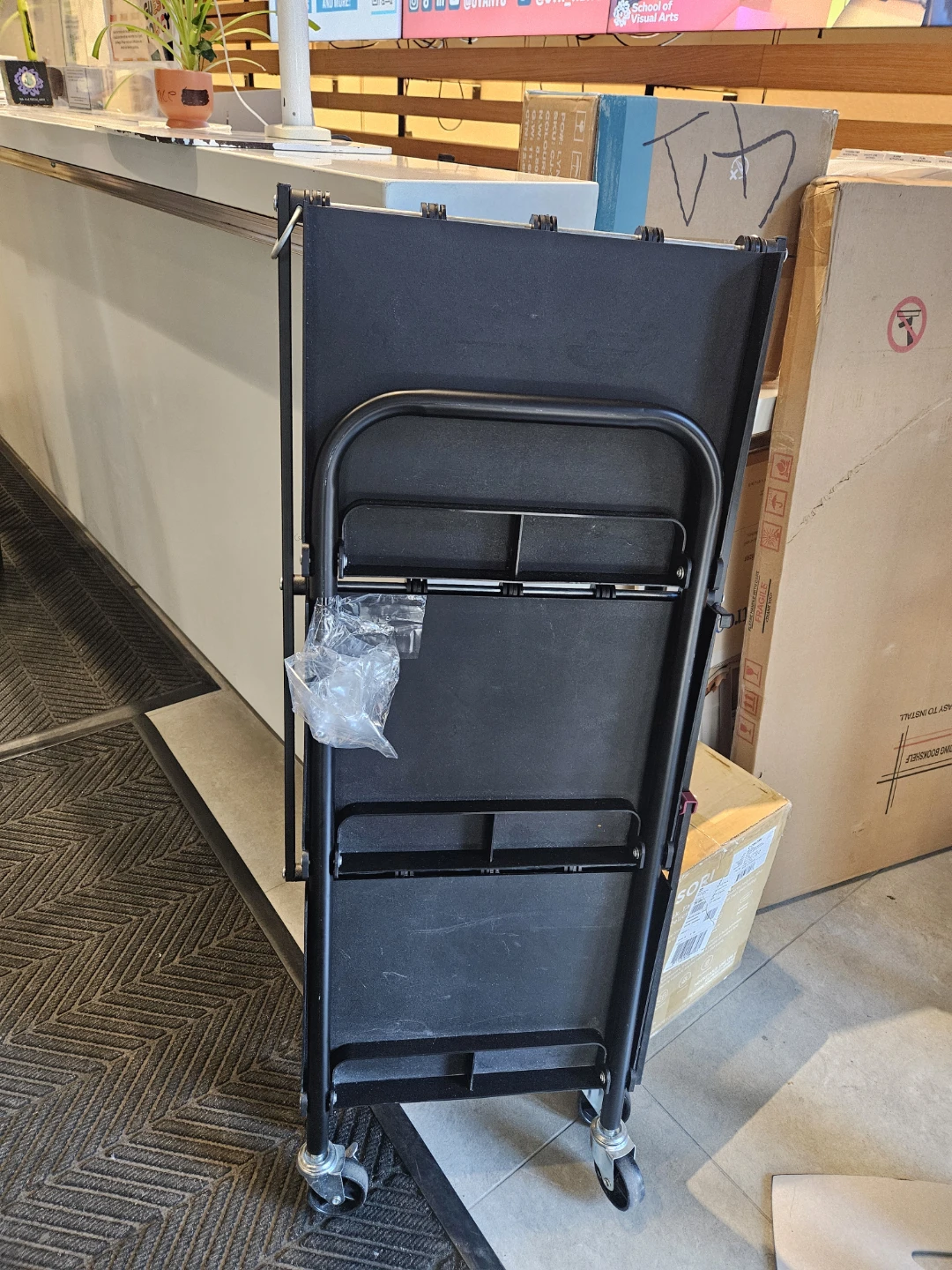 Goplus Foldable Trolly Cart - photo 4