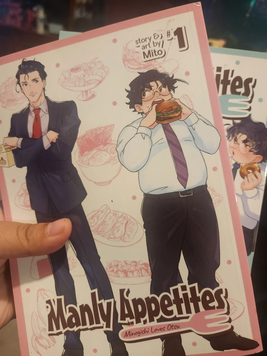 Manly Appetites Manga Volume 1 and 2