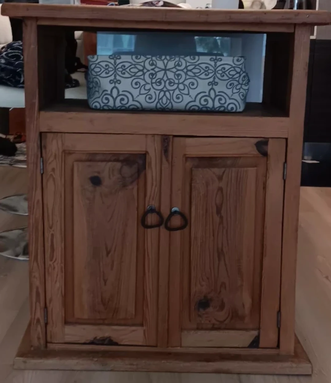 Solid wood cabinet