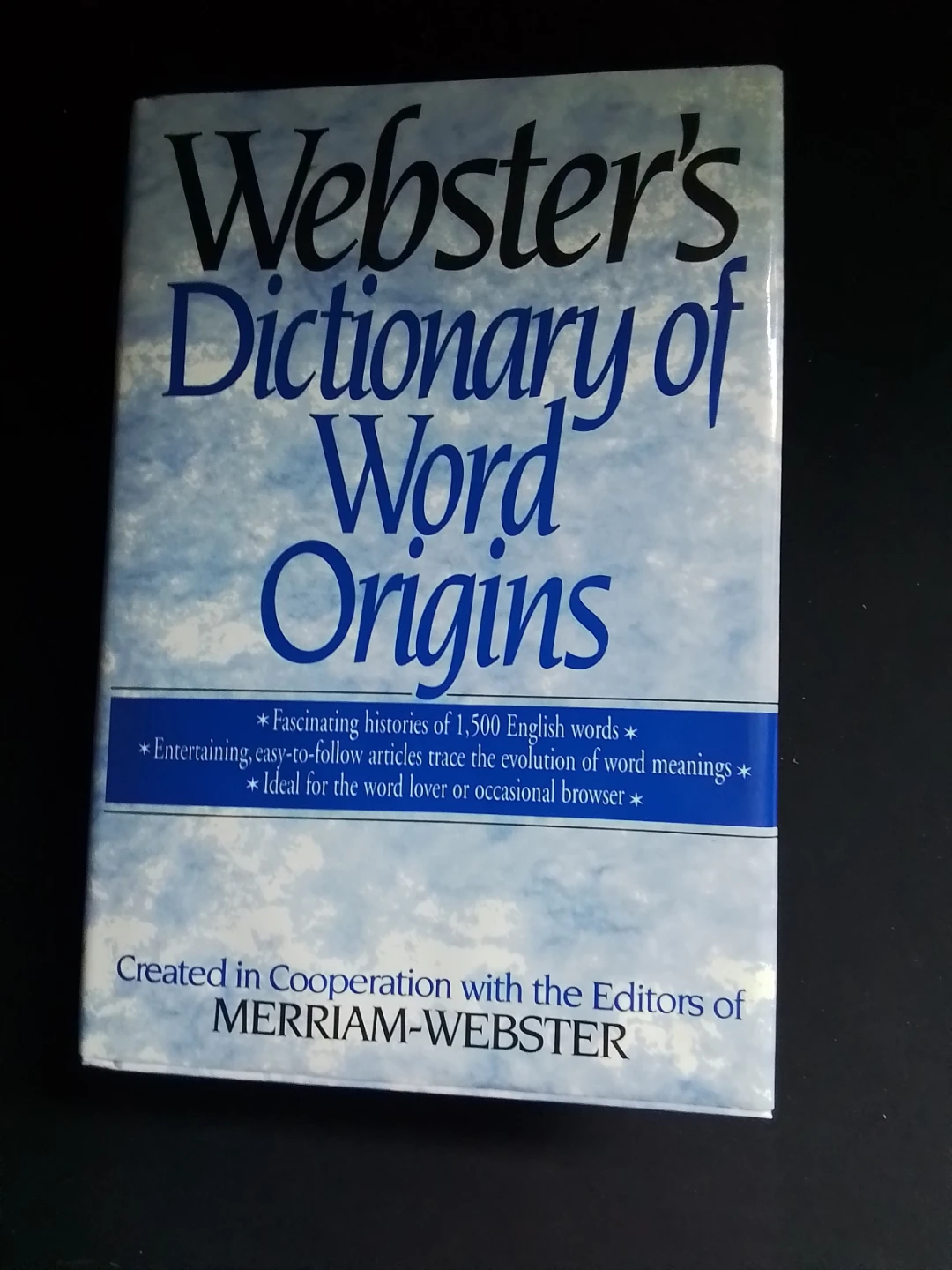 Webster's Dictionary of Word Origins