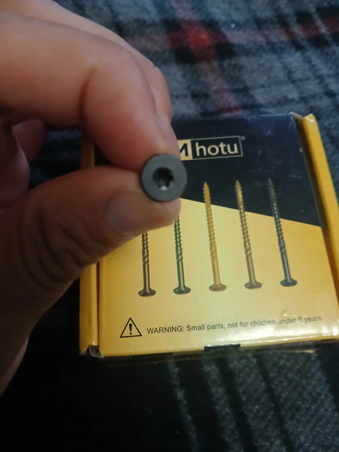 FM hotu #8 x 1 inch Wood Screws - 100 Pieces