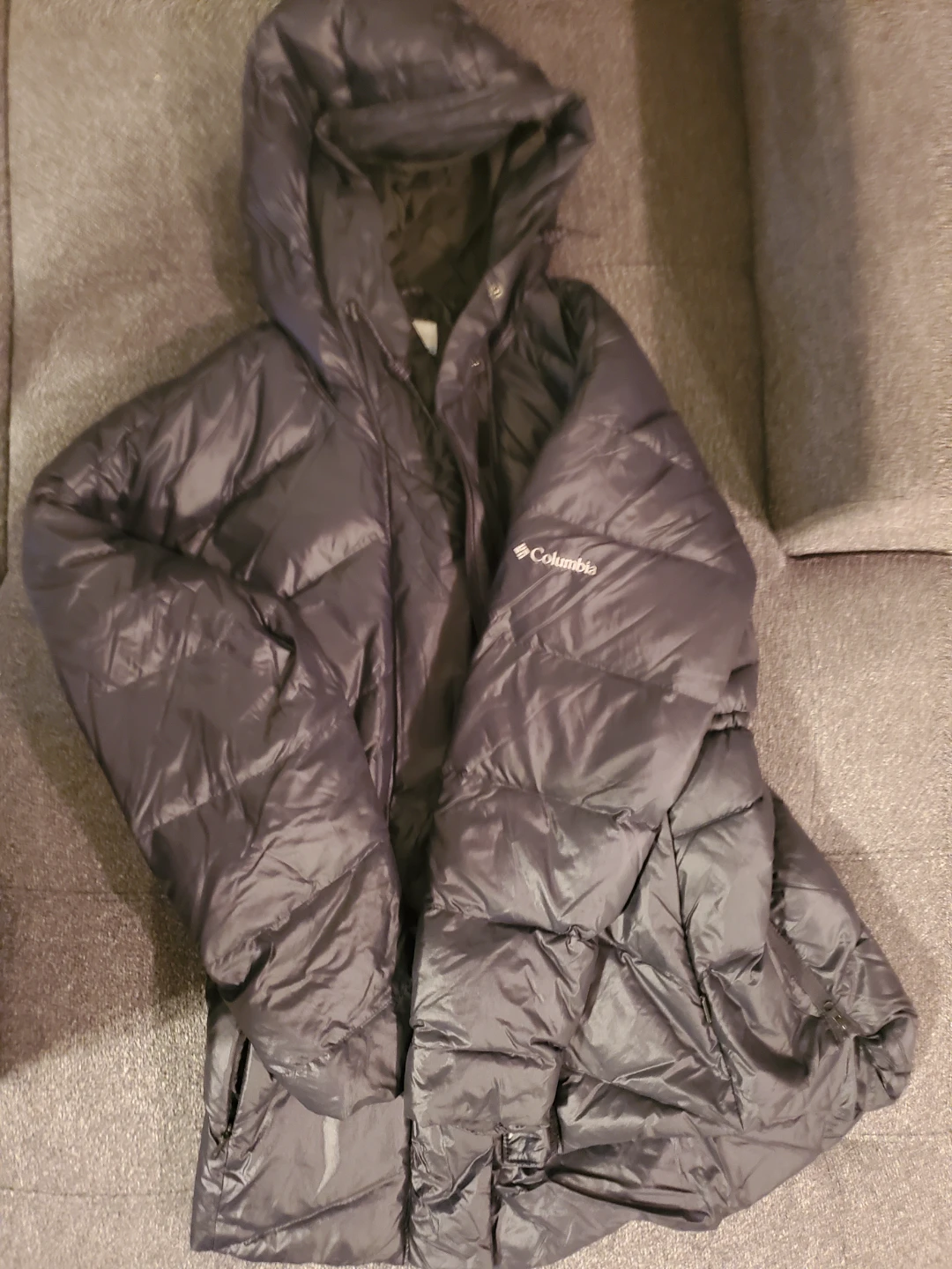 Columbia Black Puffer Jacket