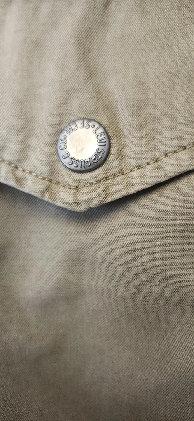 New Levi Strauss & Co. Tan Utility Jacket - Large - photo 4