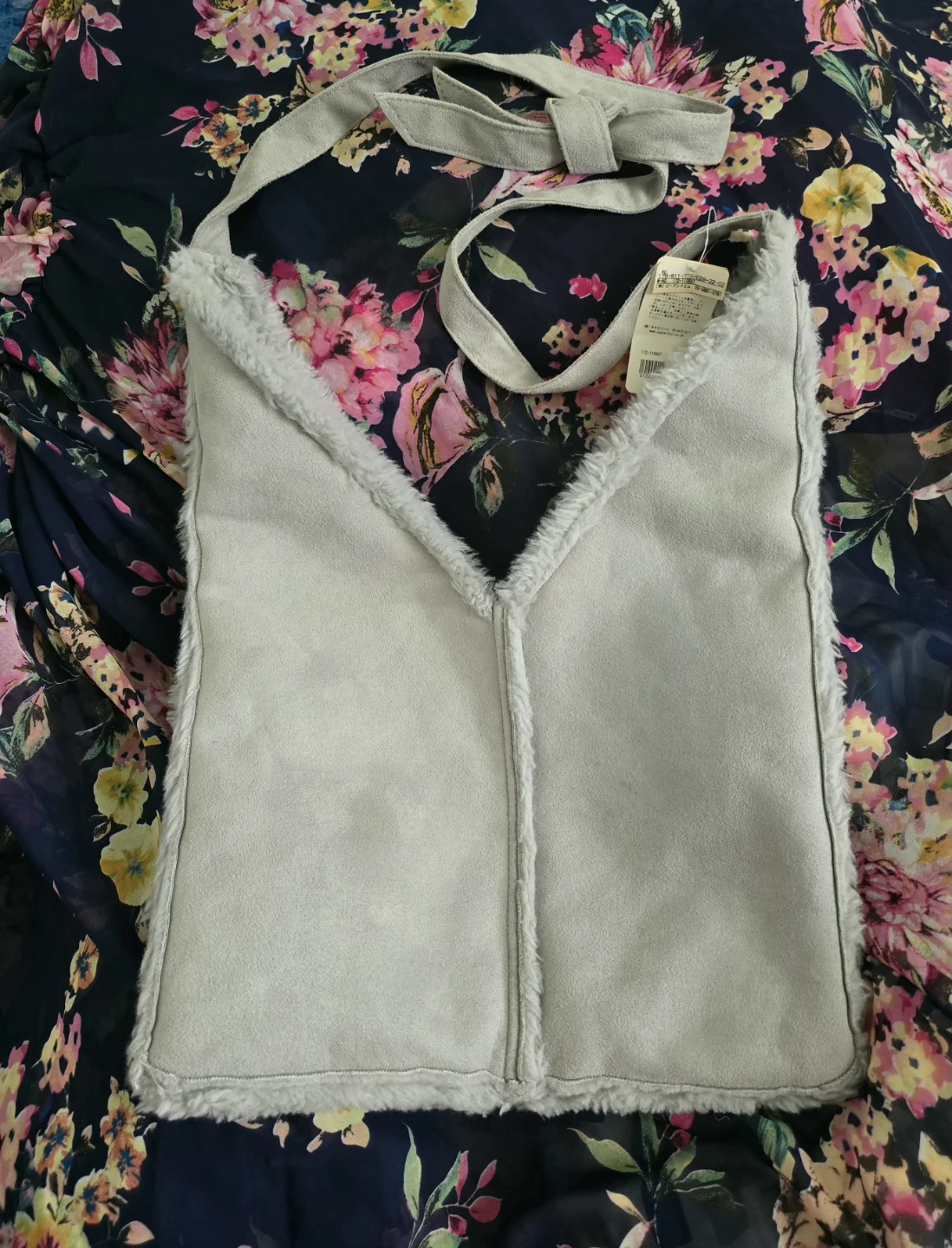 CASSELINI Japan Faux Fur and Suede Bag Reversible Autumn