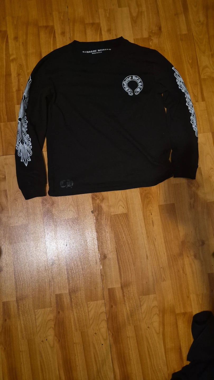 Chrome Hearts Long Sleeve Black Shirt