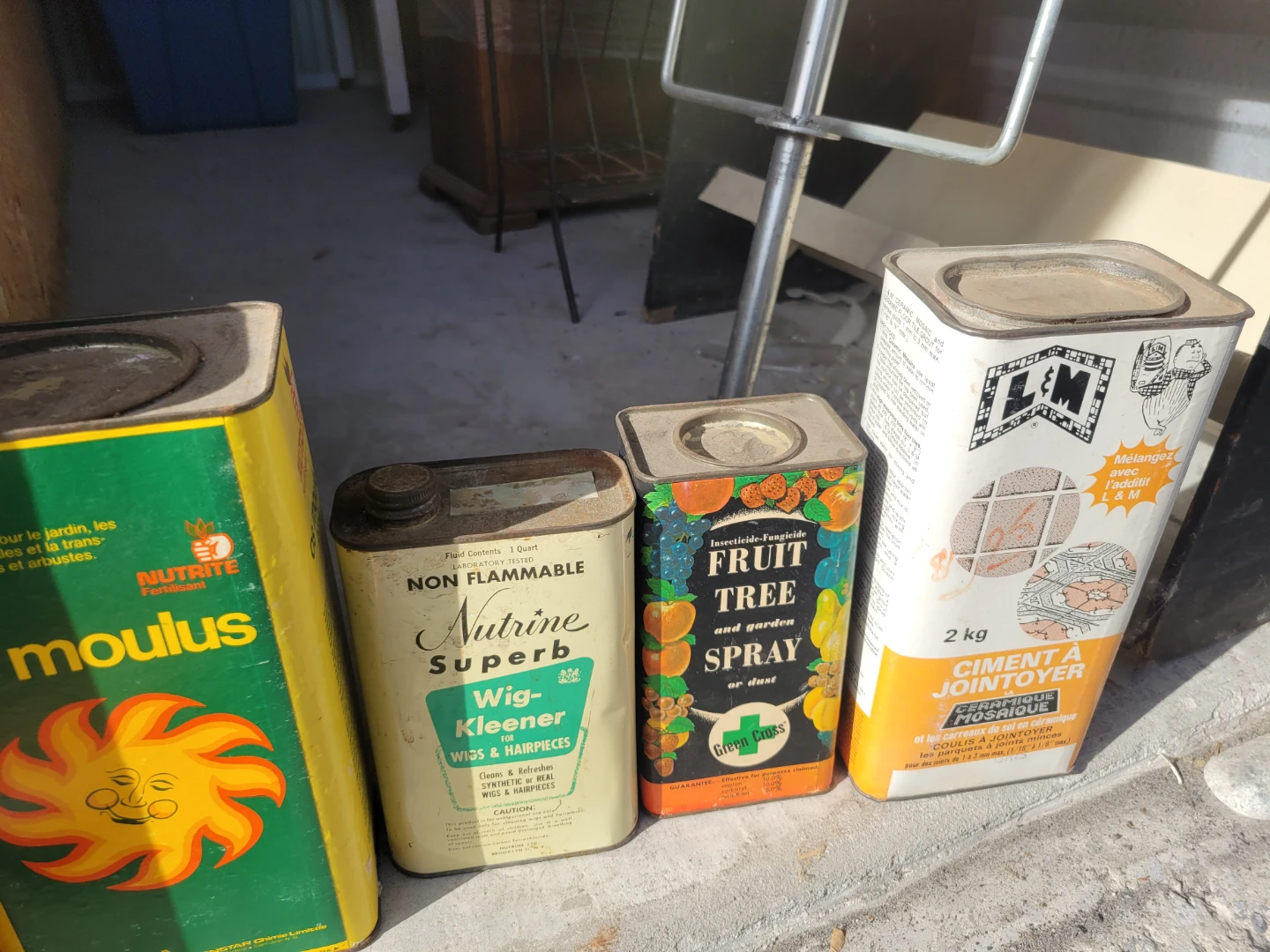 Collection of Vintage Household and Automotive Tins - photo 4