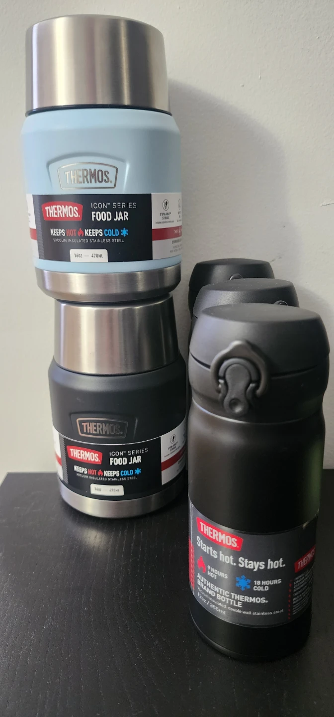 Thermos Icon Series Food Jars and Bottle Bundle