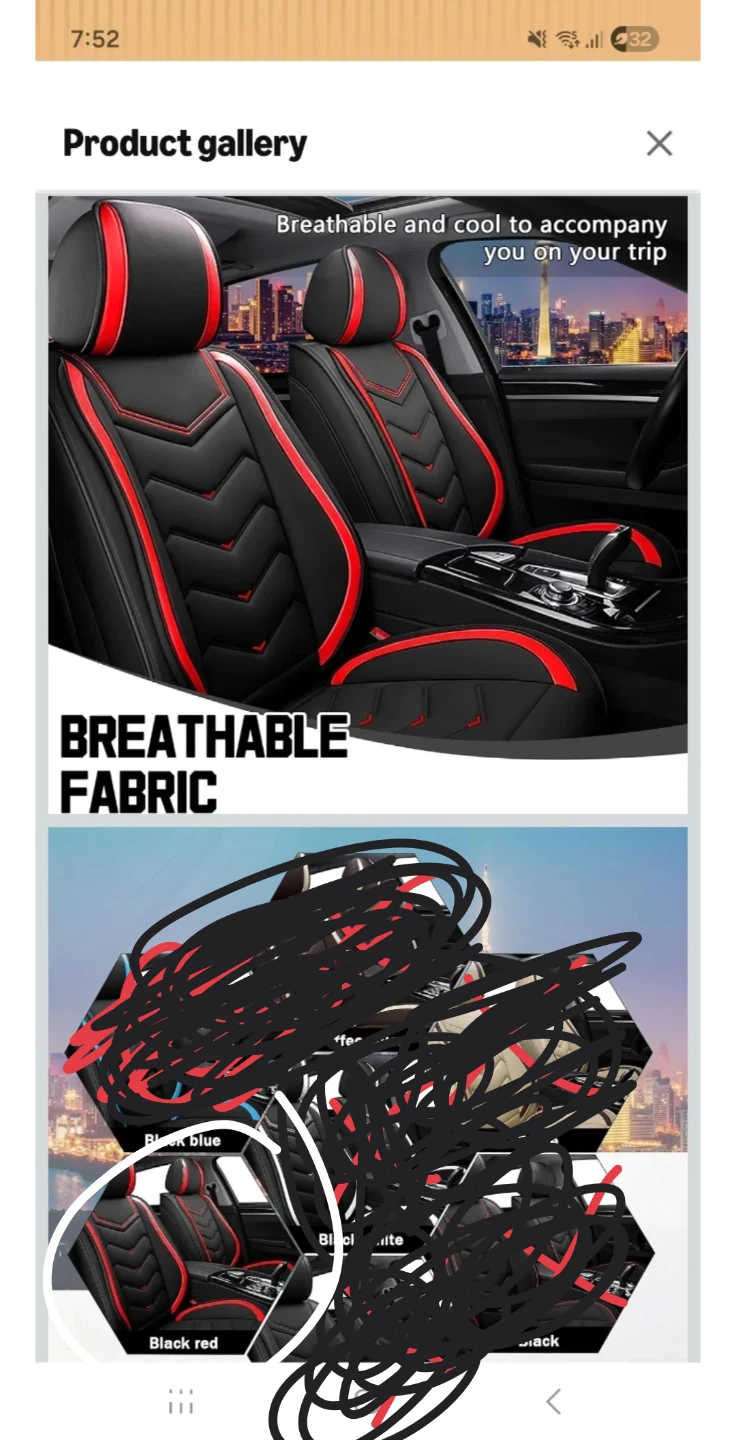 Car Seat Cover for Ford Escape 2001 - 2026