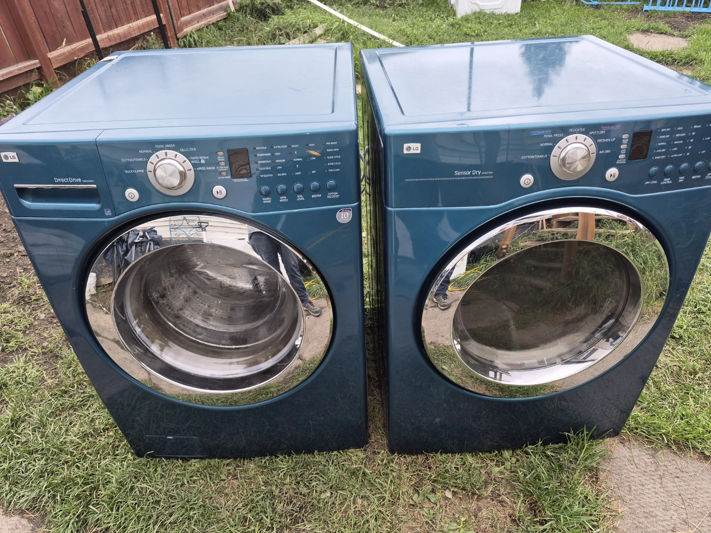 LG Front Load Washer and Dryer Set