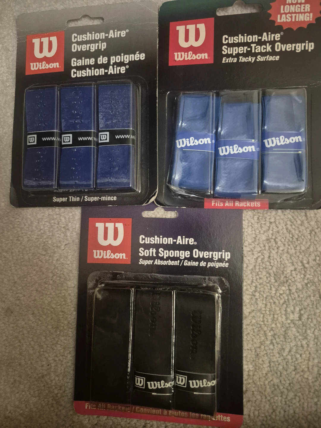 Wilson Cushion-Aire Tennis Grips