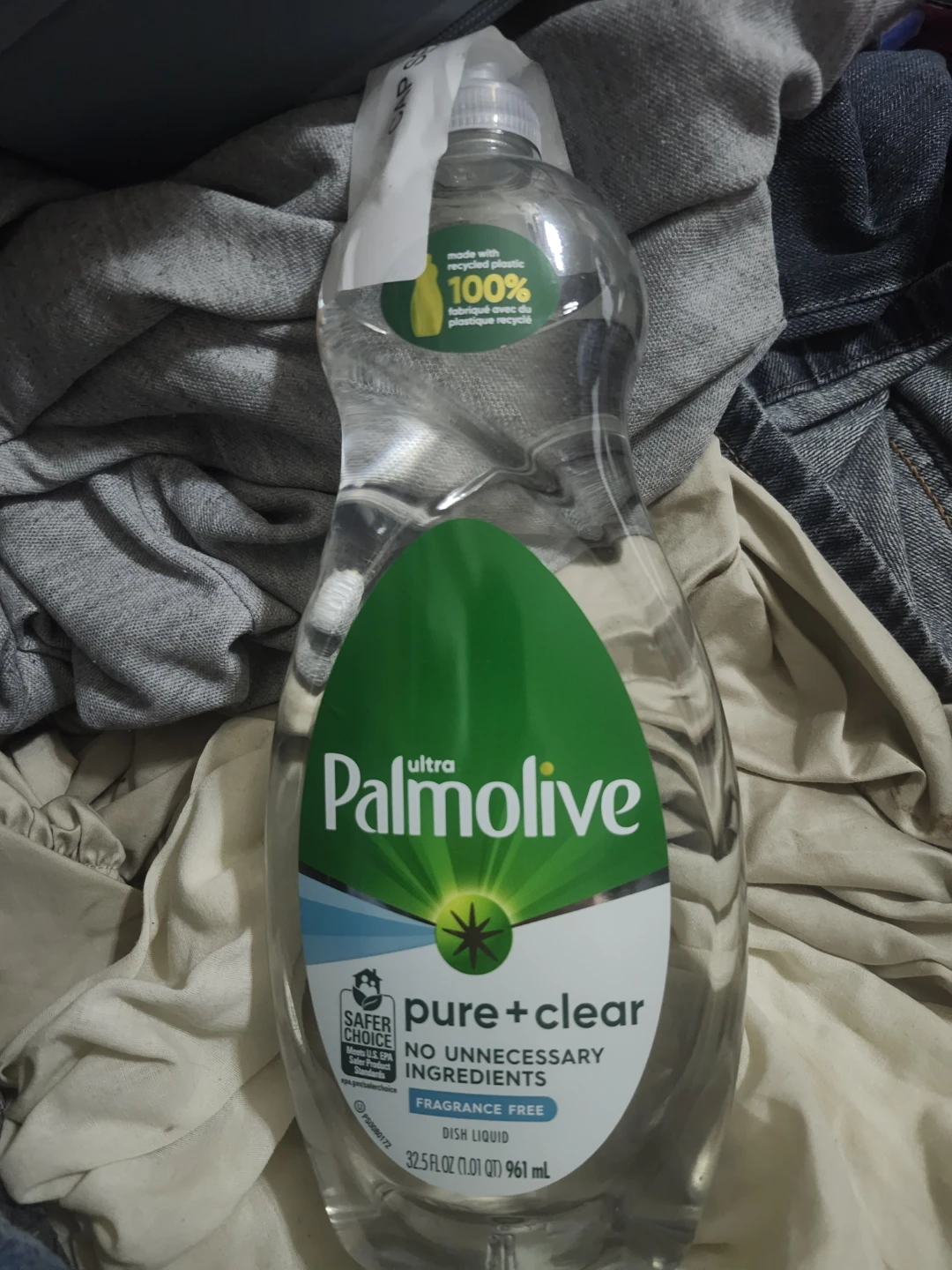Ultra Palmolive Pure + Clear Dish Liquid