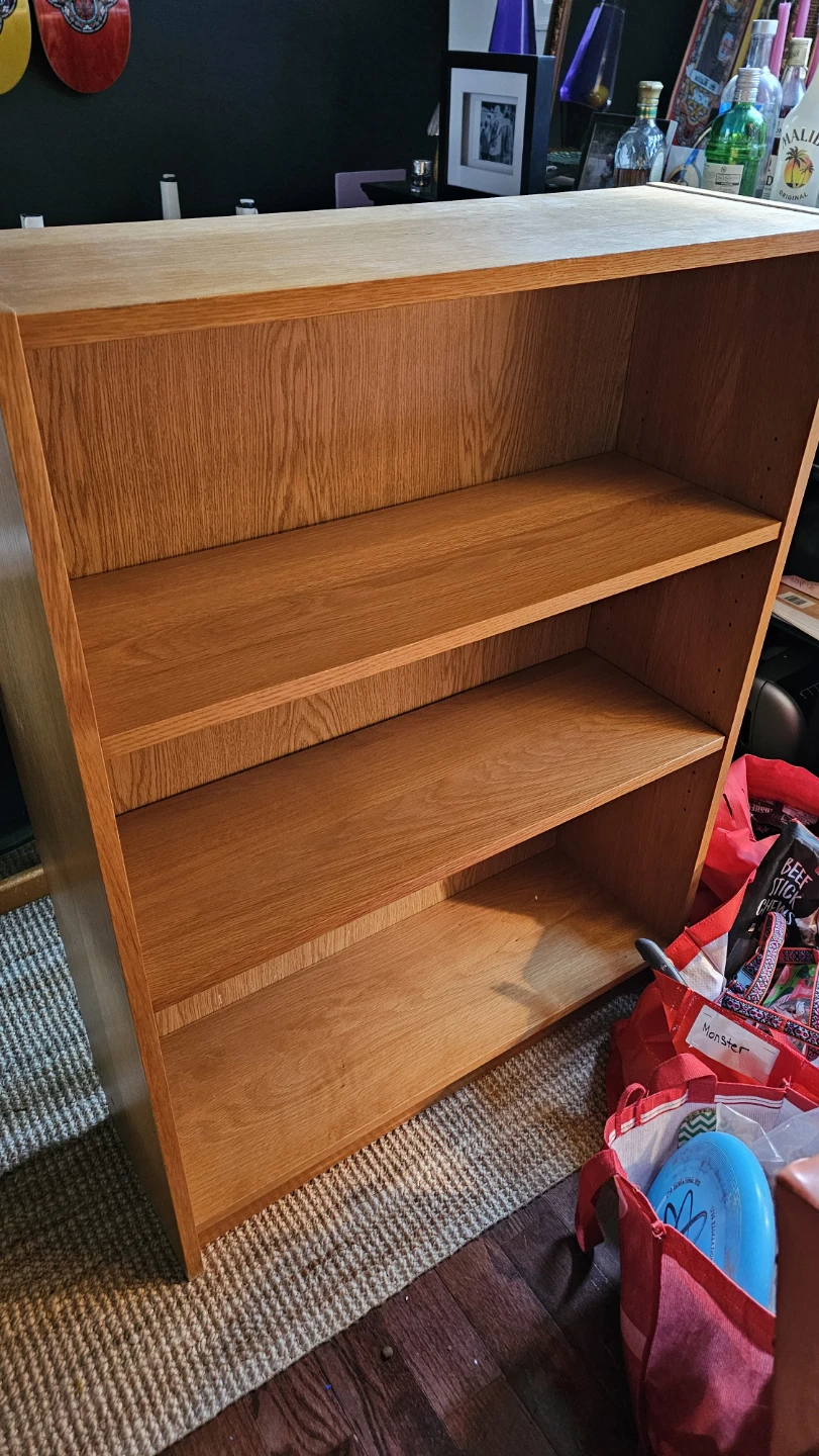 Ikea Wooden Bookshelf
