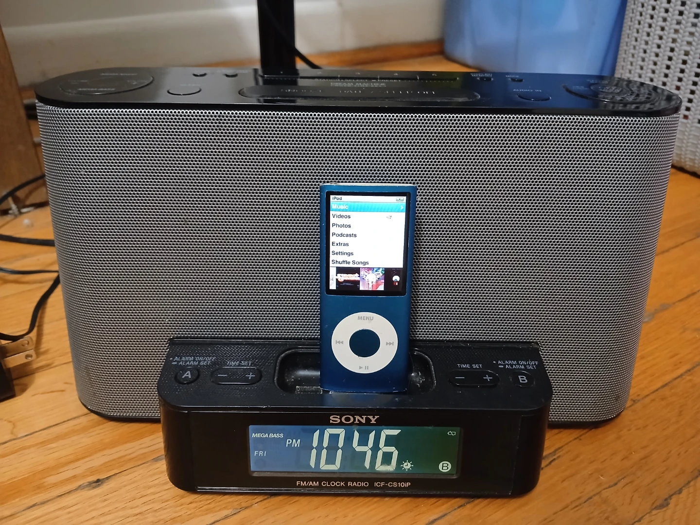 Sony ICF-CS10iP FM/AM Clock Radio