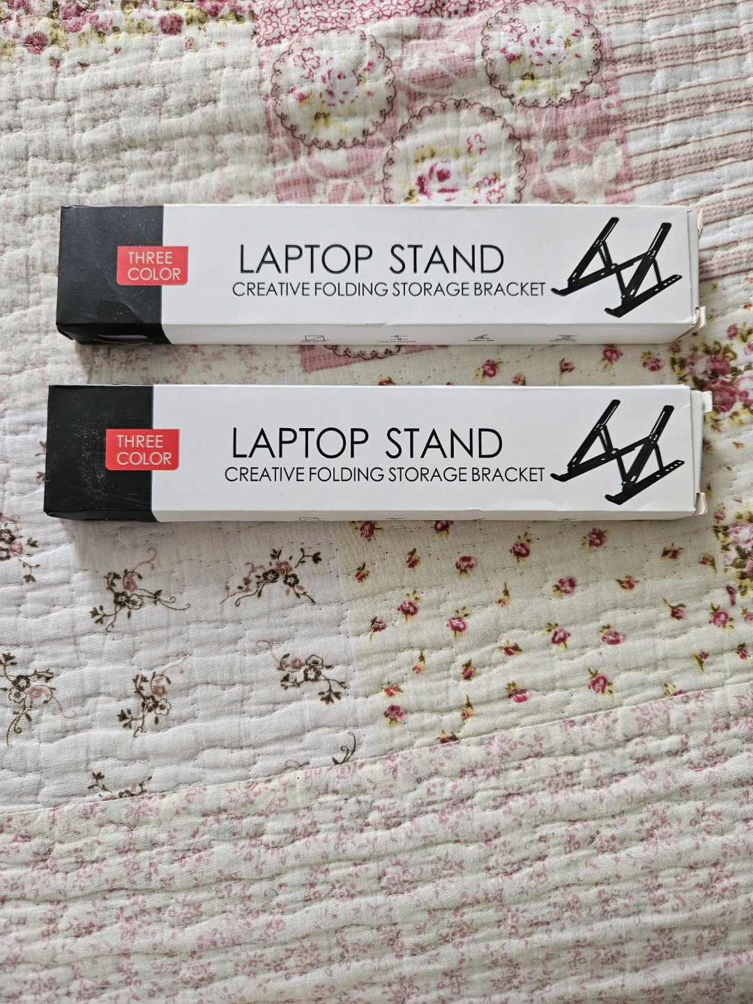 Two Three Color Folding Laptop Stands