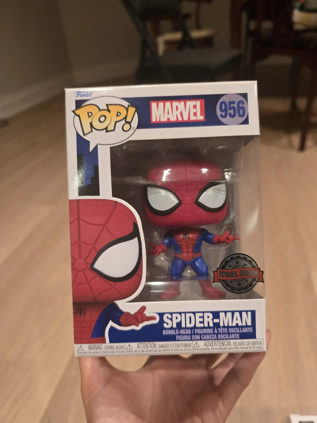 Funko Pop #956 Spiderman New in box