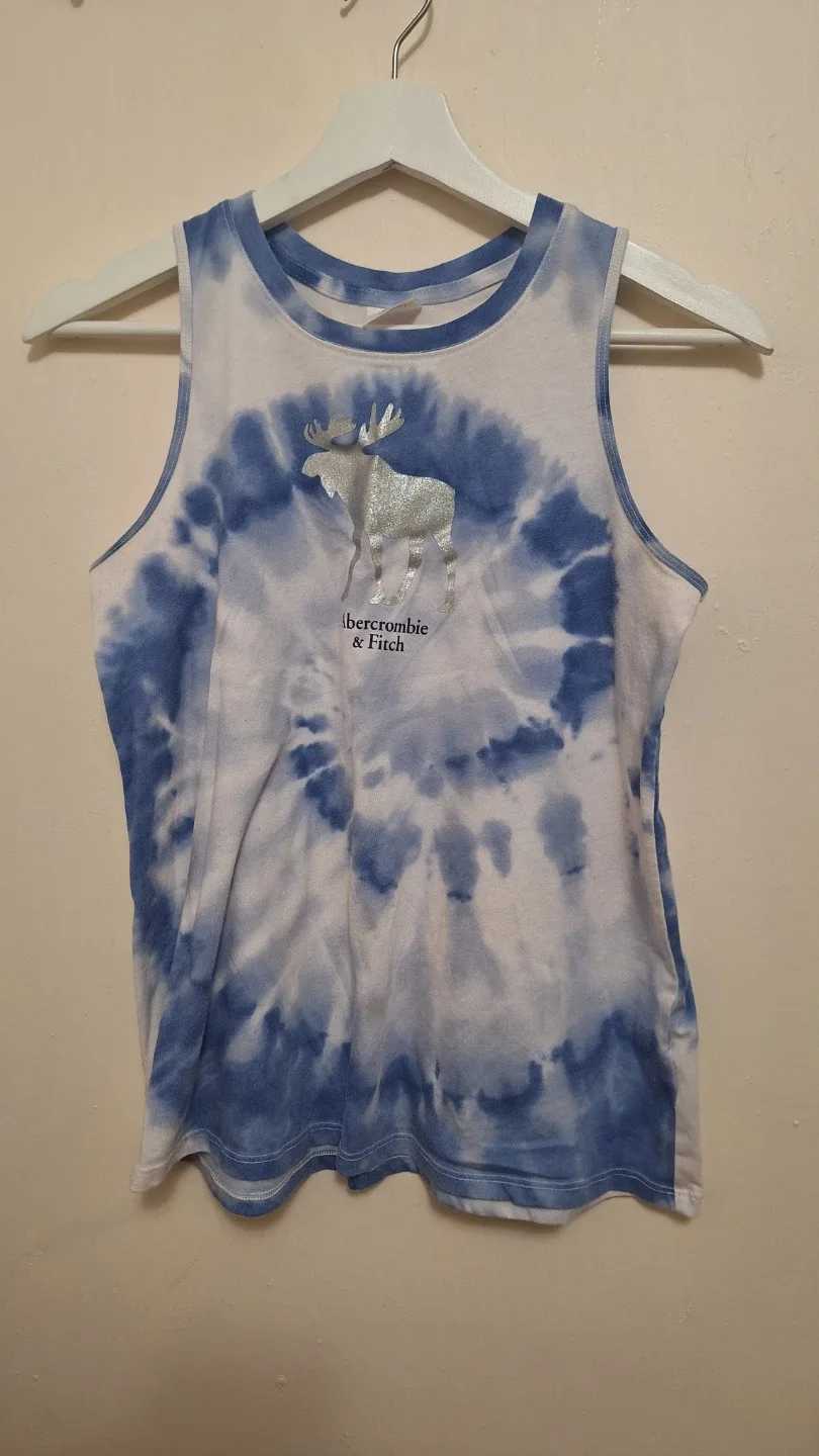 Abercrombie Kids tie-dye tank top