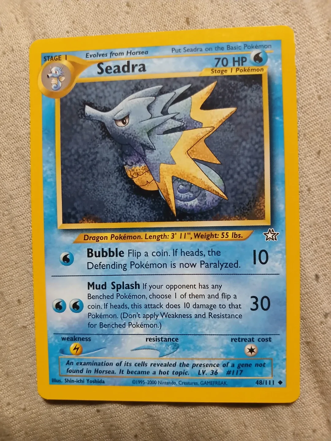 Seadra 48/111 1995-2000 Pokémon Card
