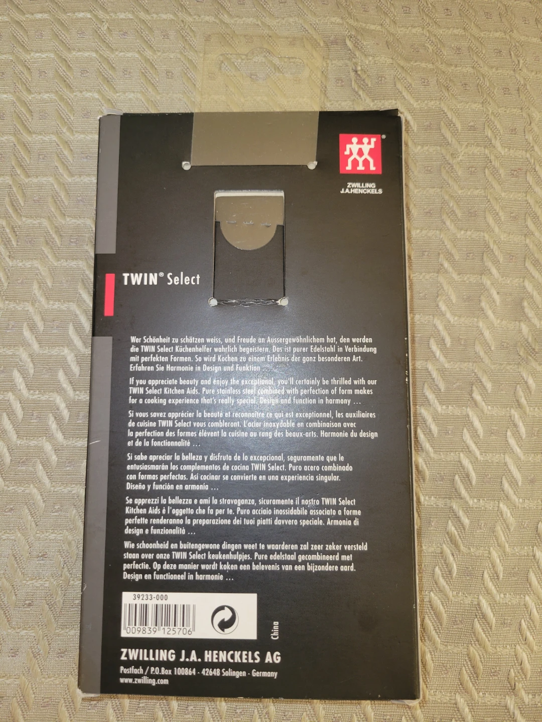 Zwilling J.A. Henckels Twin Select Mezzaluna - photo 2