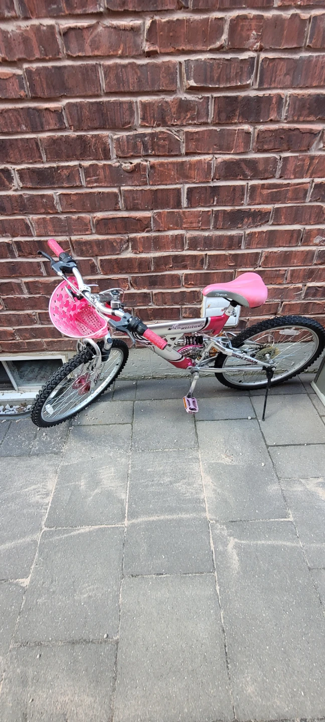 Girls’ Pink & White Mountain Bike – New Attitude Bike - photo 3