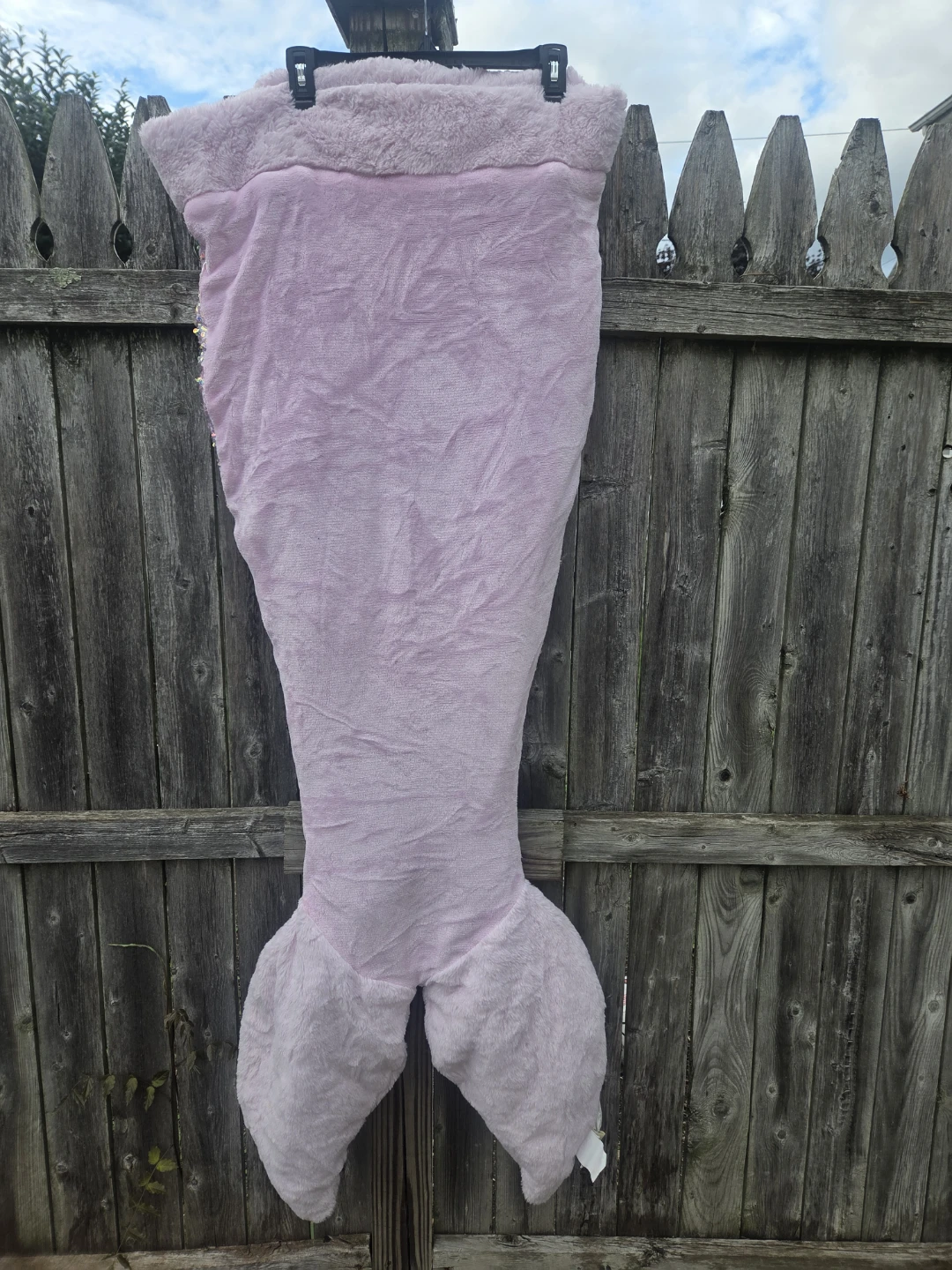 Cynthia rowley Pink Sequin Mermaid Tail Blanket - photo 5