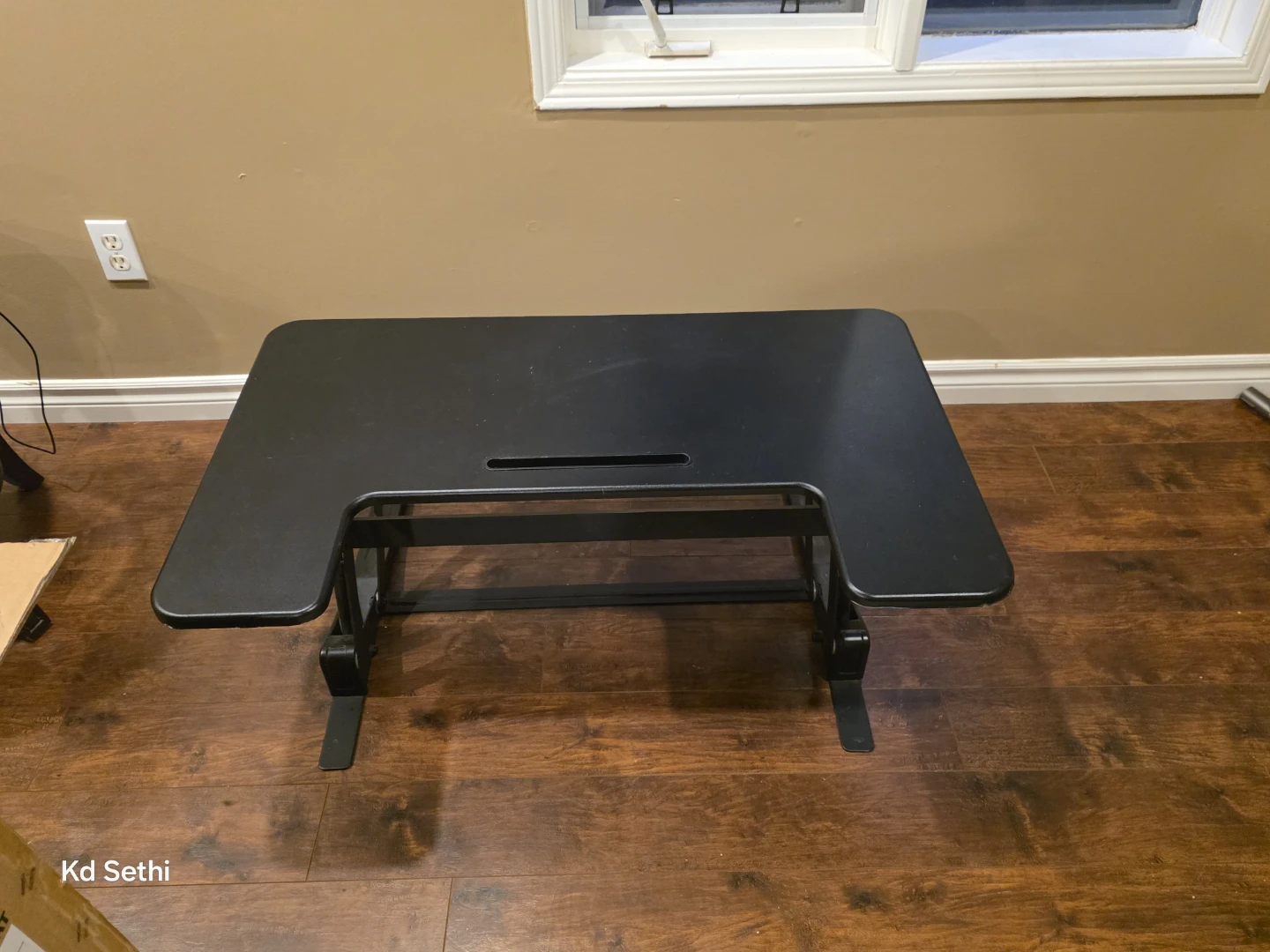 Black Standing Desk Converter - photo 2