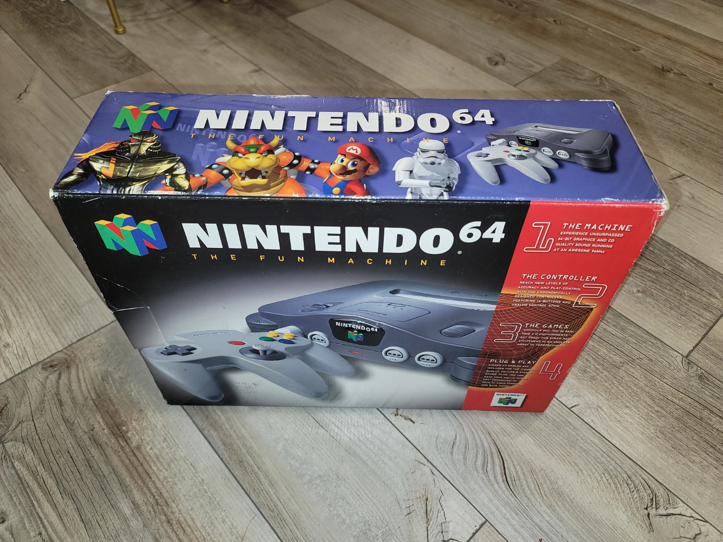 Nintendo 64 Complete Set in Original Box For Sale - photo 2