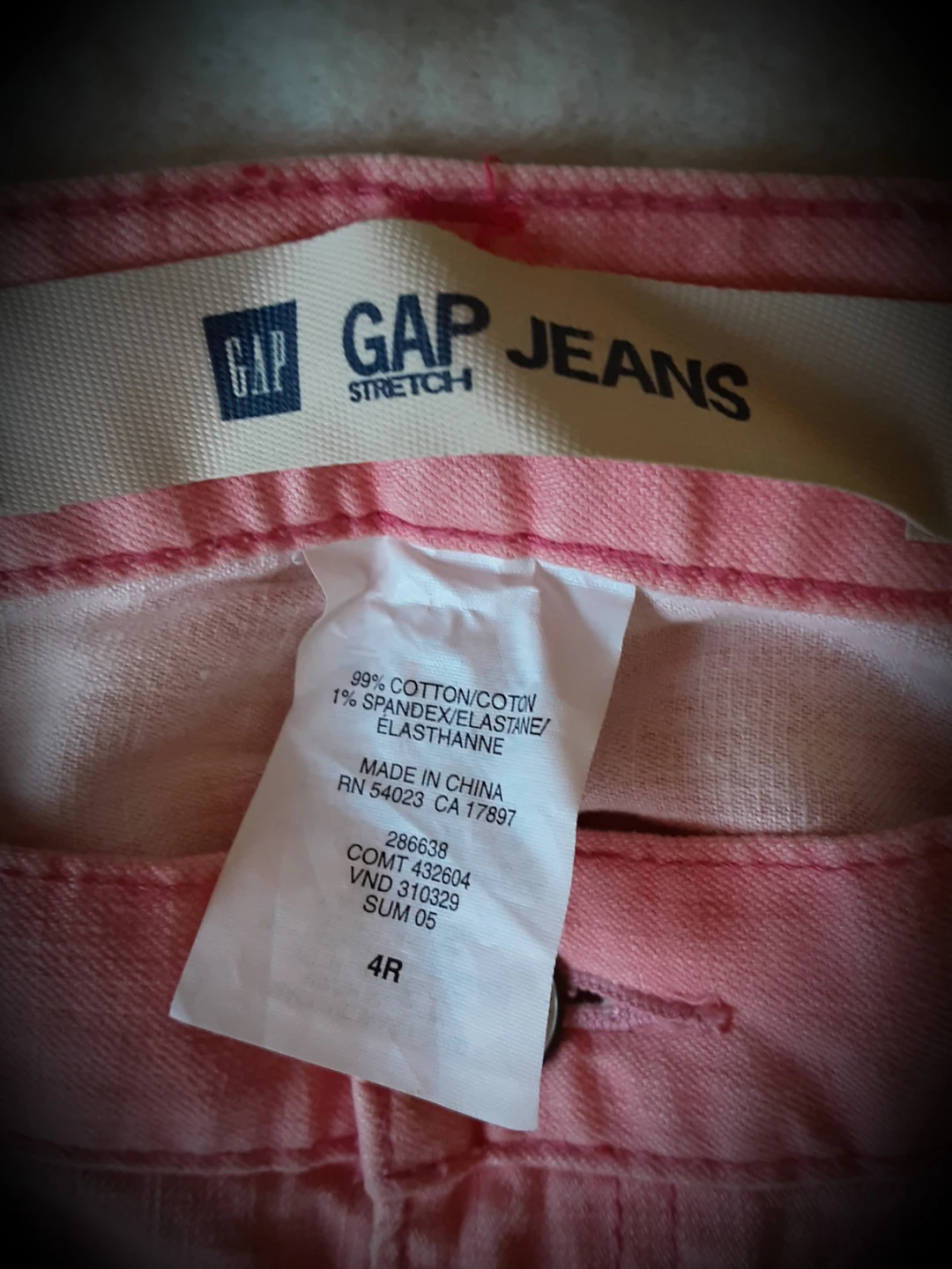 GAP Stretch Pink Denim Shorts - photo 3
