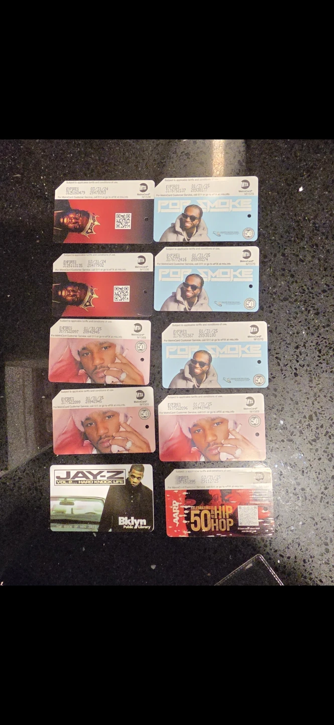 MTA MetroCard Hip Hop Collection