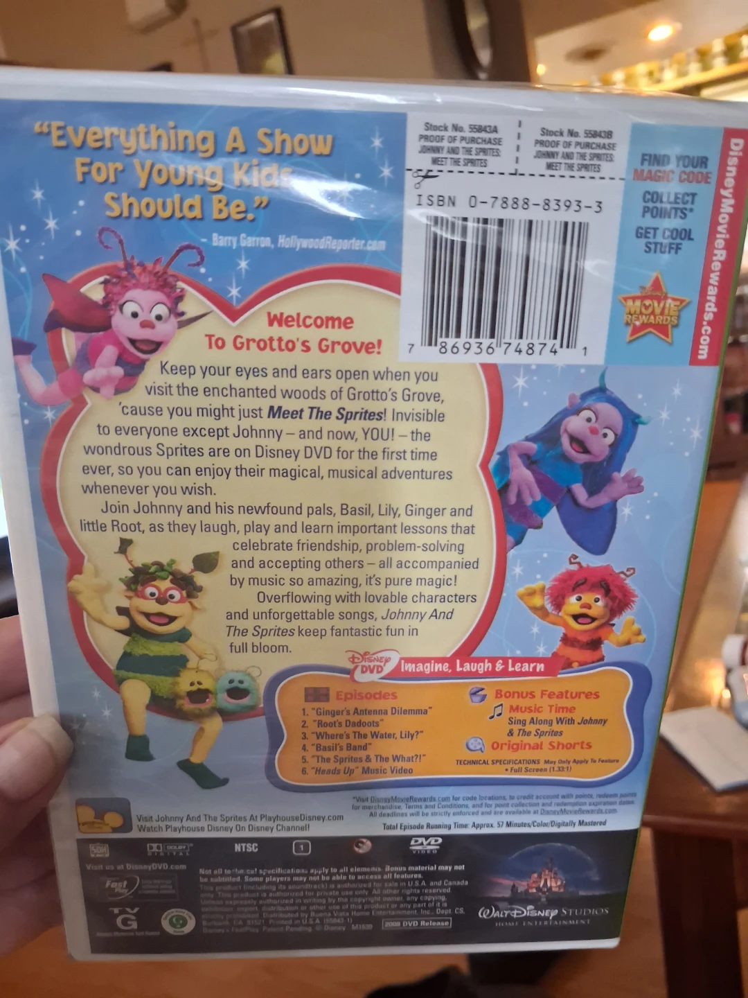 Disney Johnny and the Sprites: Meet The Sprites DVD - photo 2