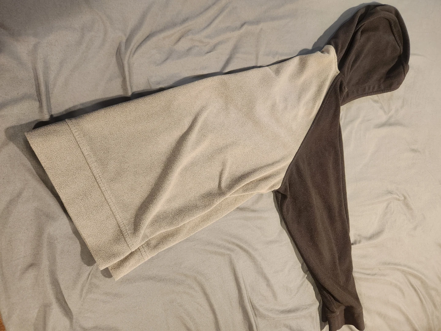 Two-Tone Zip-Up Fleece Hoodie - photo 2